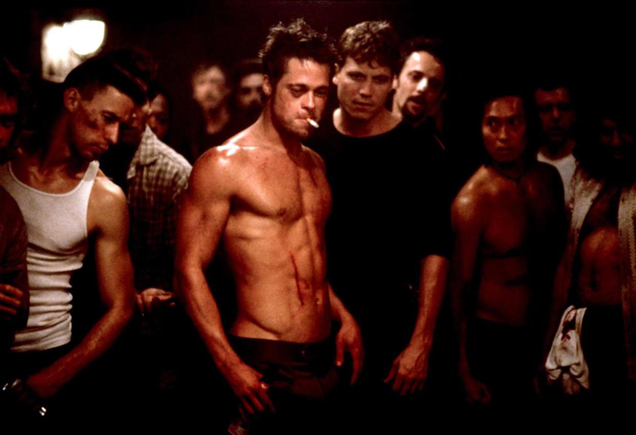 Brad Pitt in Fight Club