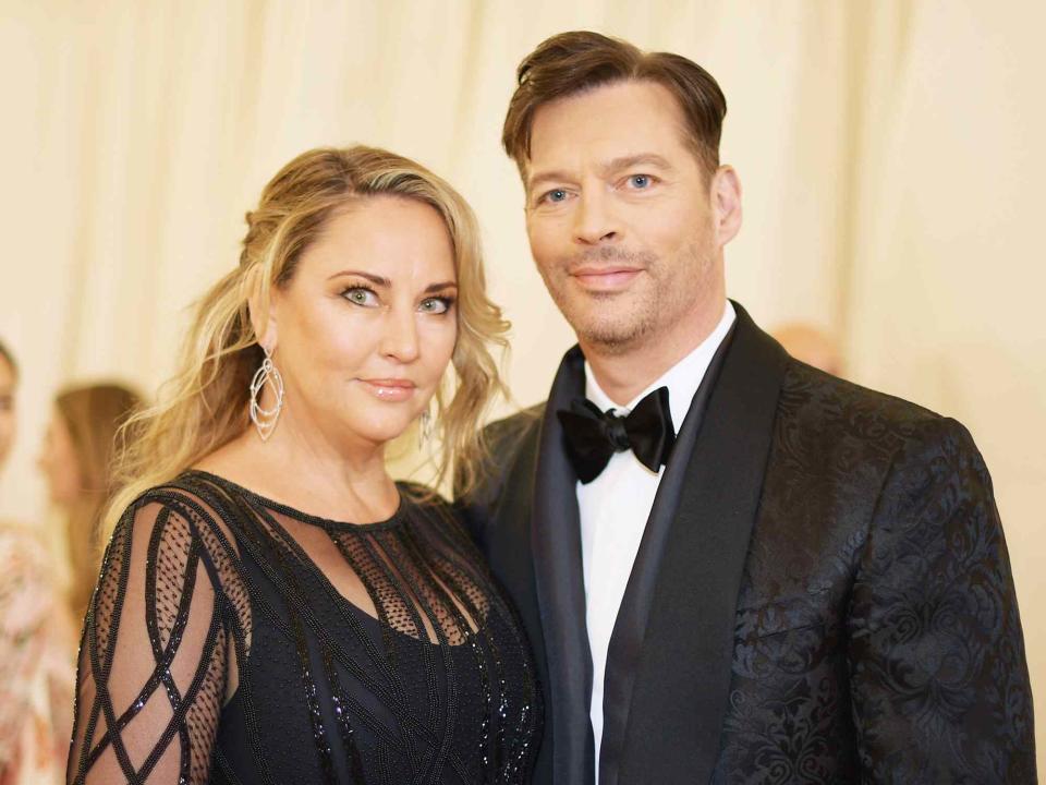 Matt Winkelmeyer/MG18/Getty Jill Goodacre Connick and Harry Connick Jr. attend the Heavenly Bodies: Fashion & The Catholic Imagination Costume Institute Gala at The Metropolitan Museum of Art on May 7, 2018 in New York City.