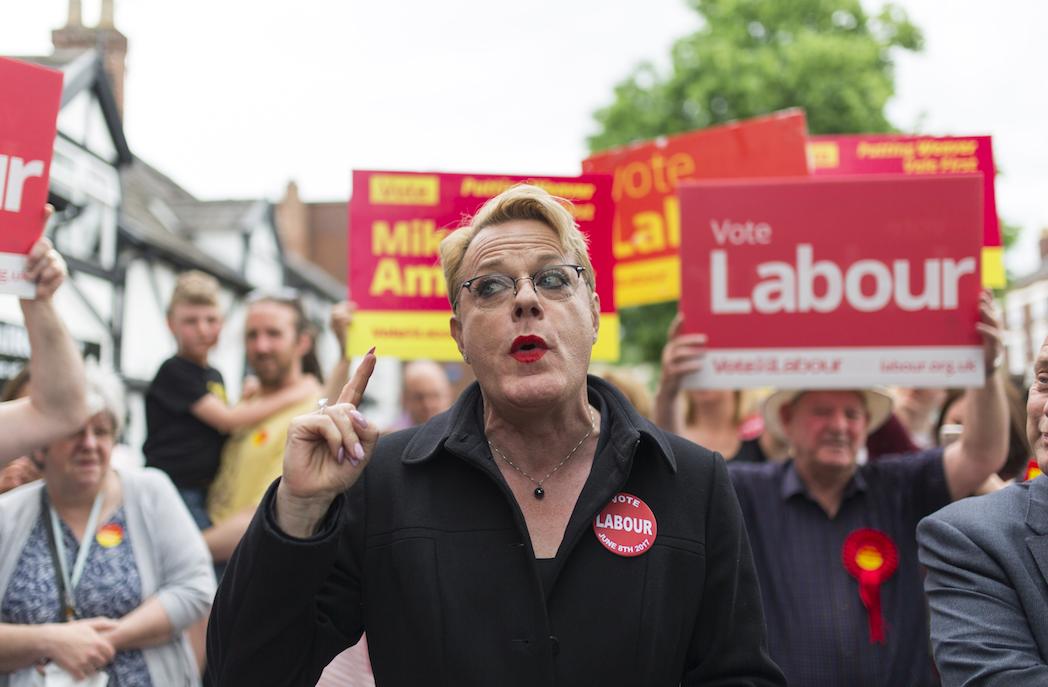 <em>Eddie Izzard is hoping to secure a place on Labour’s NEC (Rex)</em>