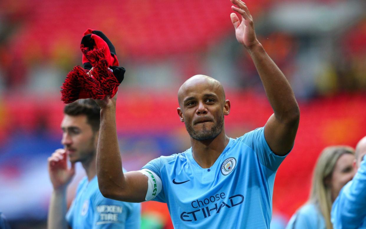 Vincent Kompany announced on Sunday that he is leaving Manchester City - Getty Images Europe