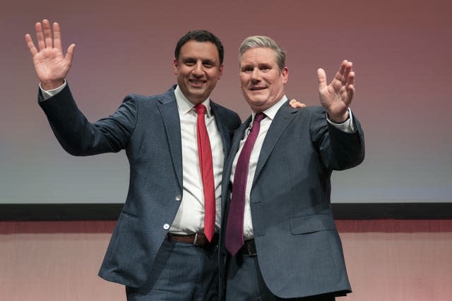 Anas Sarwar and Sir Keir Starmer