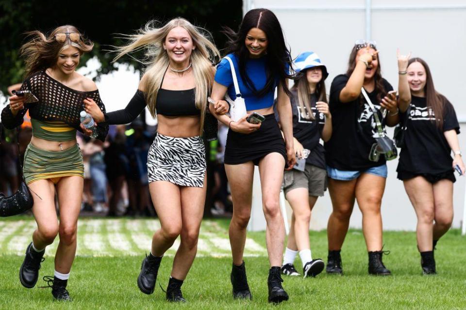 Fans arrive at TRNSMT