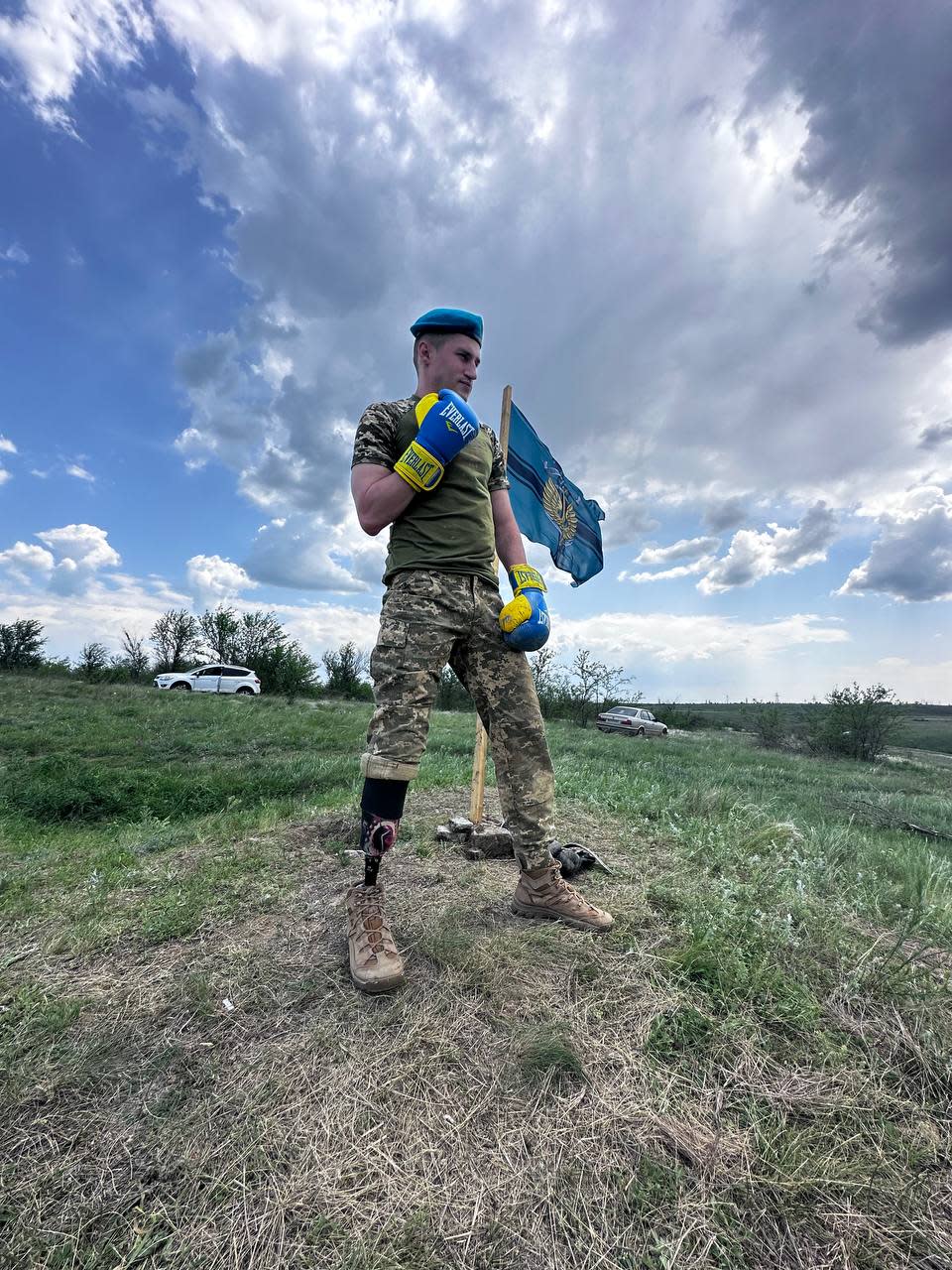 Oleksiy Rudenko is now an instructor in the Ukrainian army (Oleksiy Rudenko/PA)