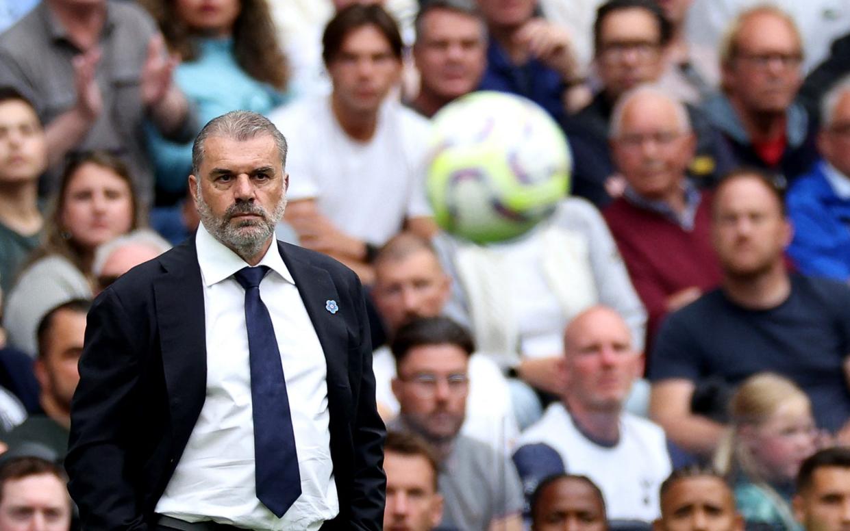 Ange Postecoglou looks on