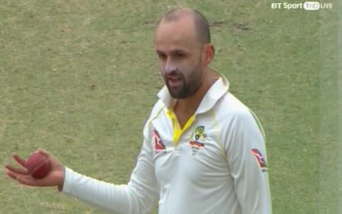 Nathan Lyon - Credit: BT Sport Cricket