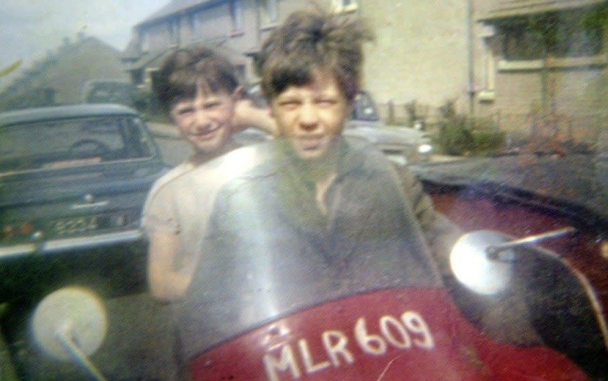 Daniel Hegarty, who was shot dead by the British Army in 1972 in Londonderry with his sister Kathleen