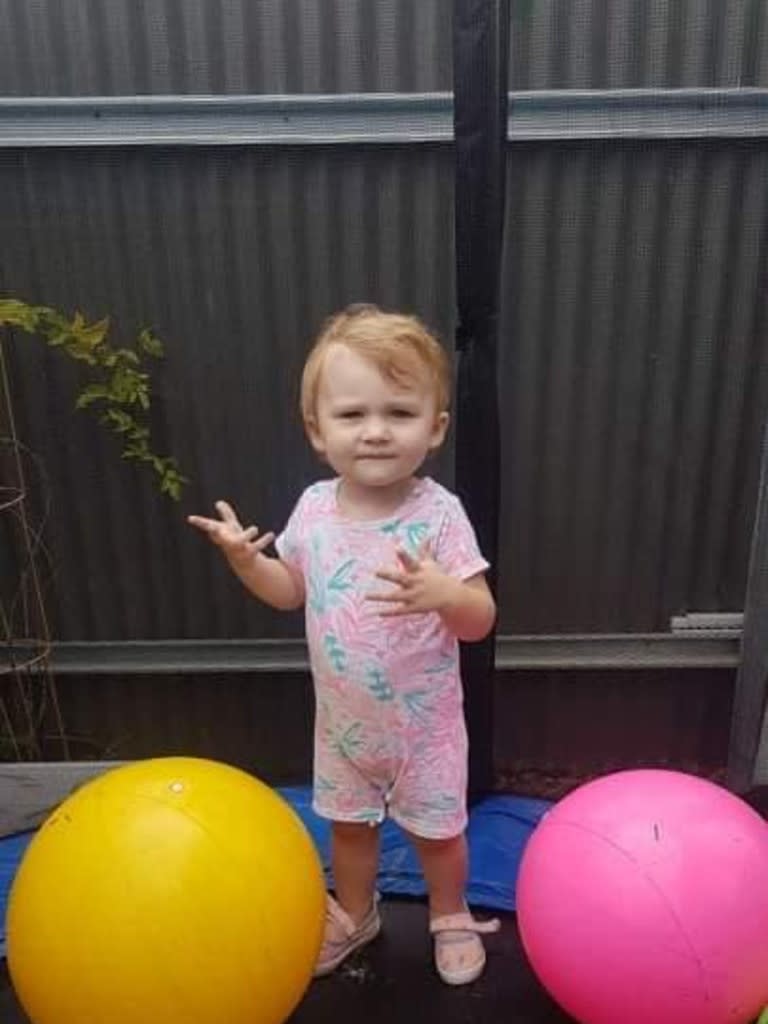 A former childcare worker gave evidence Darcey-Helen Conley (pictured) said the child looked tired, had little energy and appeared unkempt and hungry during her last few months of daycare. Picture: Supplied / Facebook