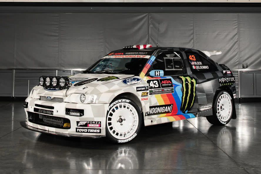 ken block escort cosworth 