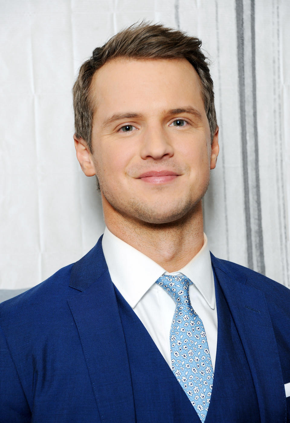 Freddie Stroma attends Build Series to discuss "Time After Time" at Build Studio in New York City