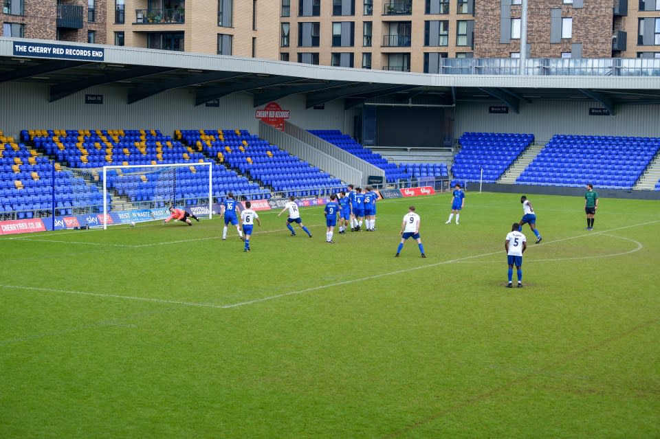 Aning’s free kick broke the deadlock