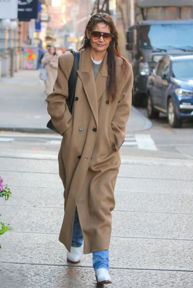Channel Katie Holmes' Street Style With These Winter-White Western