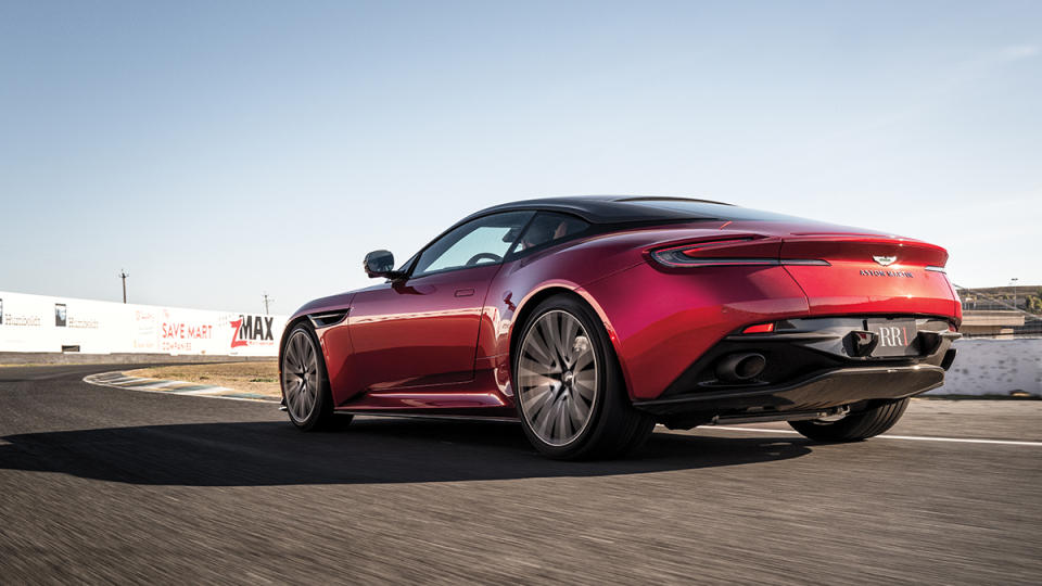 Aston Martin DB12 rear view