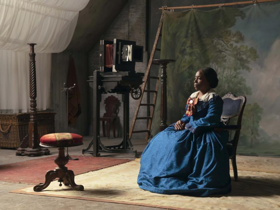 Isaac Julien, The Lady of the Lake (Lessons of the Hour), 2019 (Isaac Julien. Courtesy the artist and Victoria Miro)