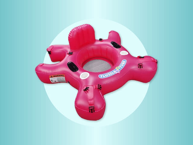 TikTok Found the Perfect Floating Tube for Family Trips to the Pool or Lake