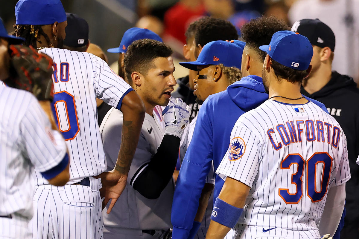 Subway Series ends with Mets, Yankees clearing benches, Francisco Lindor  making Mets history