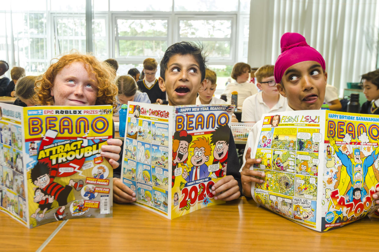 Let there Beano-mistake, these kids are very funny (Image: Euan Cherry) 