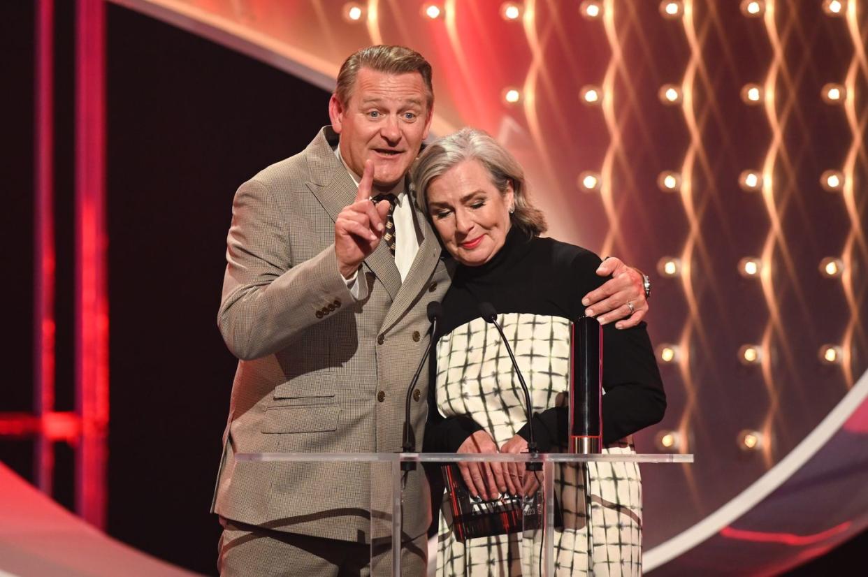 chris walker and jan pearson at the british soap awards 2023