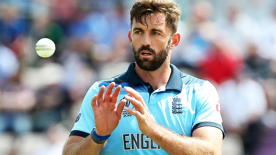 Liam Plunkett, pictured here playing for England at the Cricket World Cup in 2019.