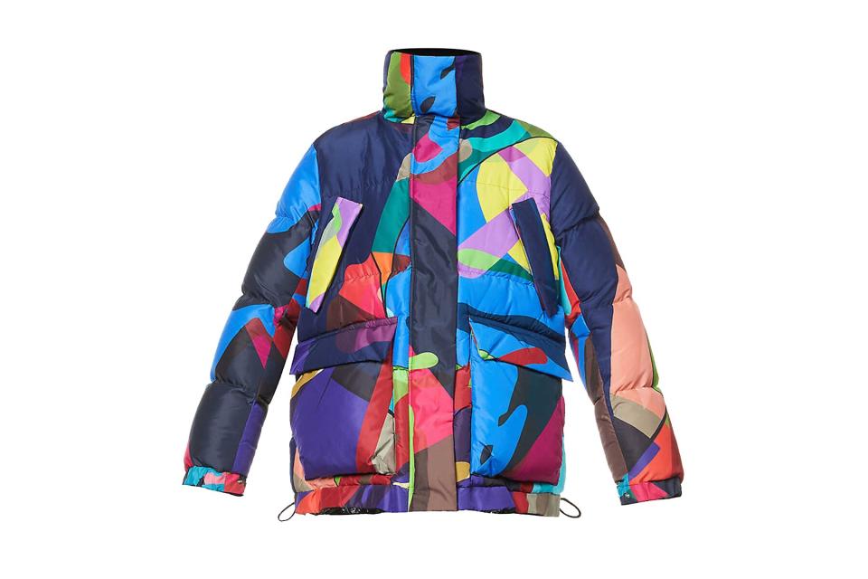 Sacai x KAWS graphic-print shell jacket