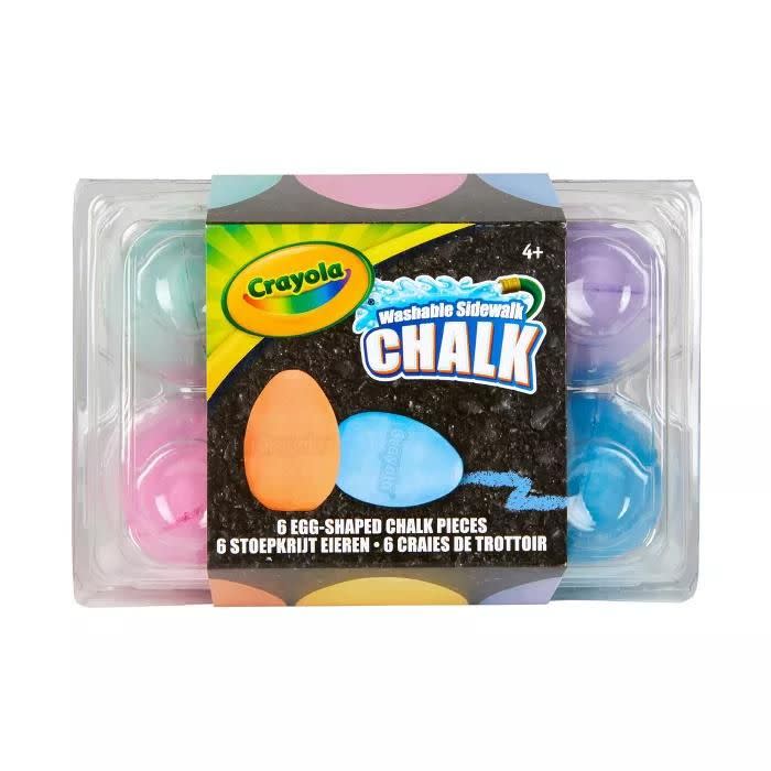 Easter Egg Sidewalk Chalk