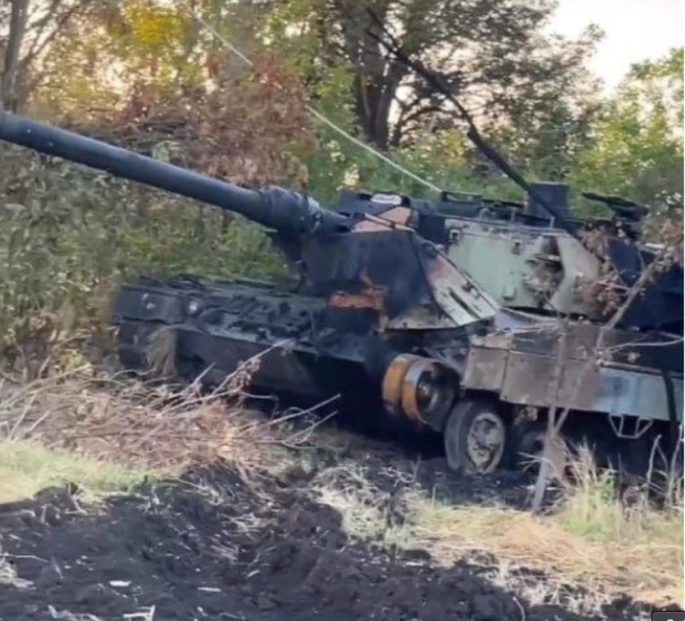 俄防長紹伊古稱在俄軍6月份共摧毀了烏克蘭920輛裝甲車，其中包括 16 輛德製「豹」式坦克。   圖：擷取自中國《觀察者網》