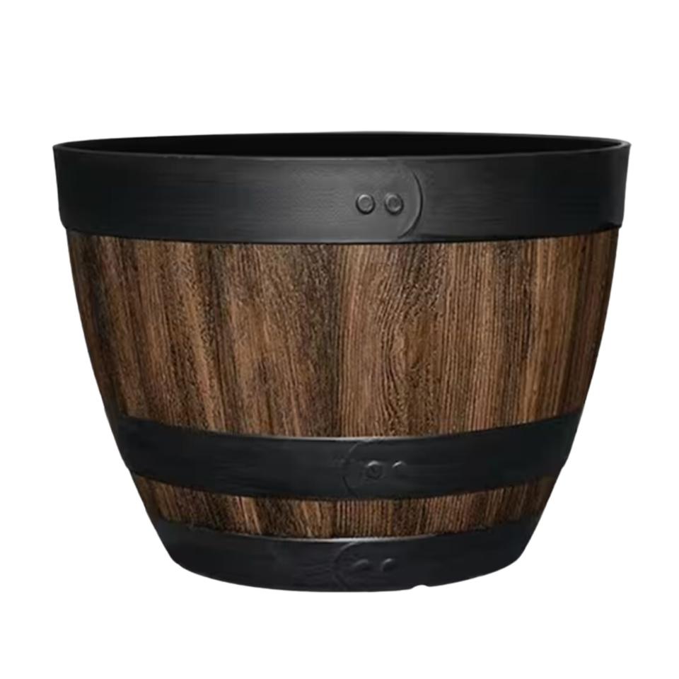 20"  Reedley Wine Barrel Planter