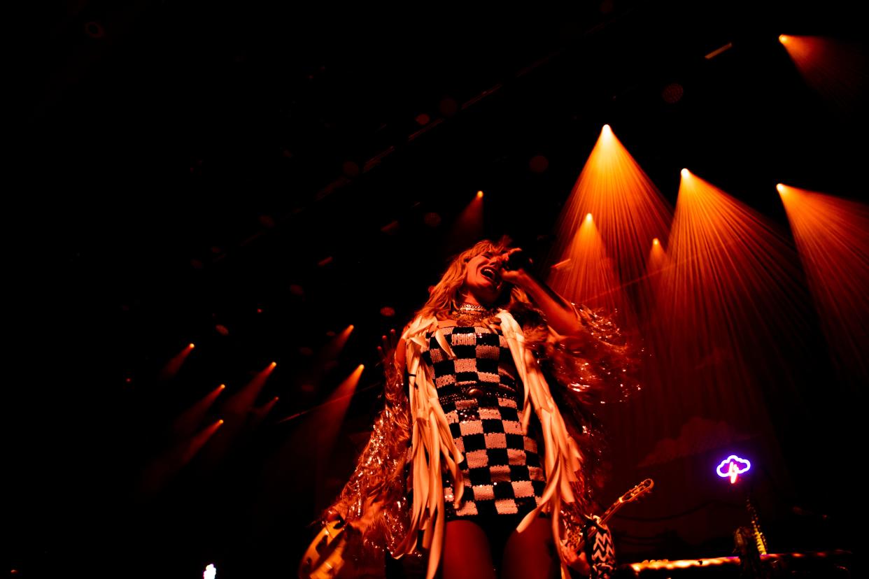 Grace Potter performs Friday at the Ryman Auditorium in Nashville, Tenn.