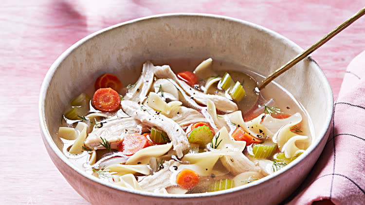 Test Kitchen's Favorite Chicken Soup Made with a Whole Chicken