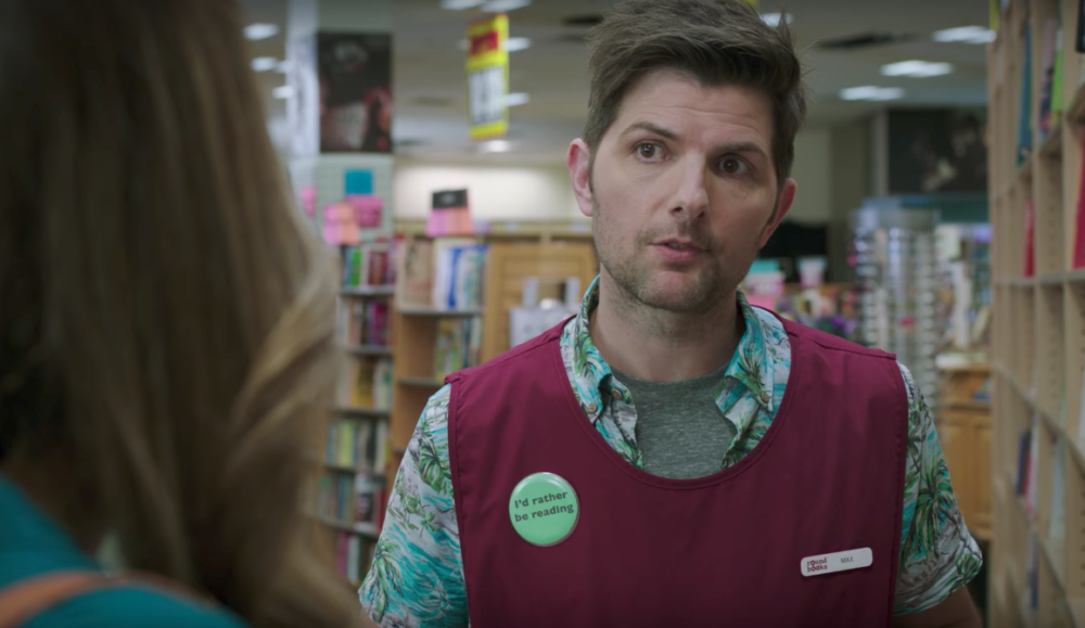 Adam Scott plays a paranormal believer in “Ghosted,” but he doesn’t buy any of that IRL