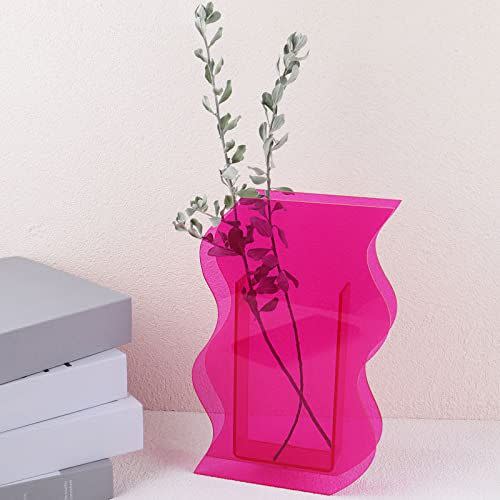 1) Acrylic Flower Vase