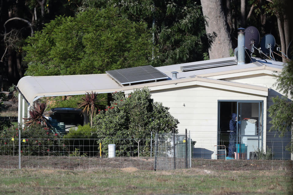The bodies of three adults and four children were found at an Osmington property. Photo: AAP