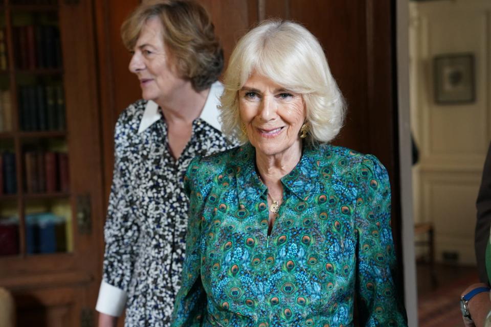 Queen Camilla is encouraging people to take part in The Big Lunch (Arthur Edwards/The Sun/PA) (PA Wire)