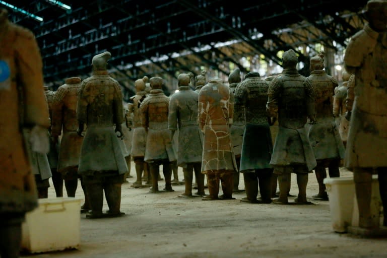 The 8,000-man clay Terracotta Army, crafted around 250 BC for the tomb of China’s first emperor Qin Shihuang, is a UNESCO world heritage site and a major tourist draw