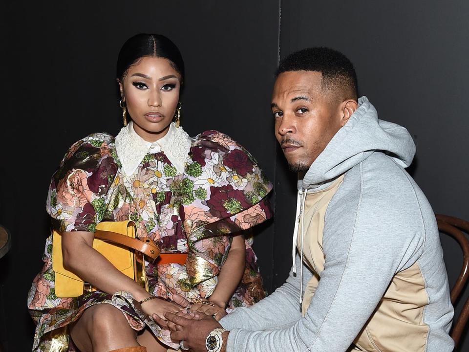 Nicki Minaj and Kenneth Petty (Getty Images for Marc Jacobs)