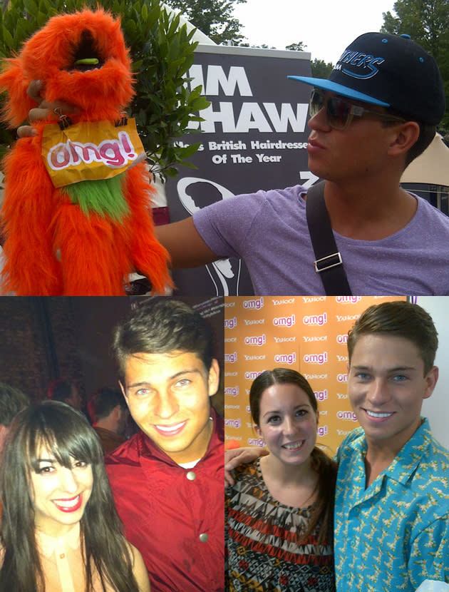 Celebrity photos: We love Joey Essex so much we posed with him three times, wouldn’t you too?