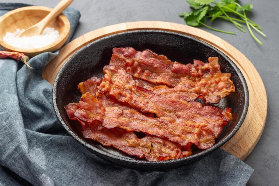 How crispy should bacon be?