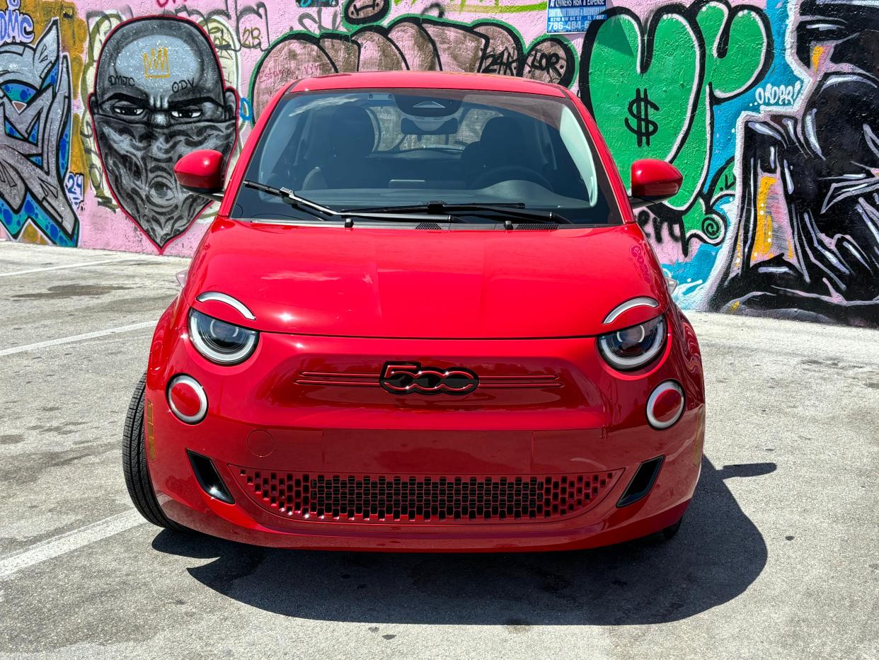 Prices for the 2024 Fiat 500e electric mini-compact start at $32,500, excluding $1,595 destination charge.