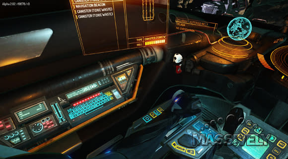 Elite Dangerous cockpit left