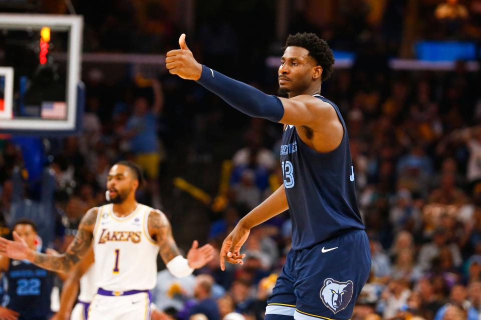 Jaren Jackson Jr. and the Memphis Grizzlies play the Los Angeles Lakers at 7:30 p.m. ET tonight on TNT.