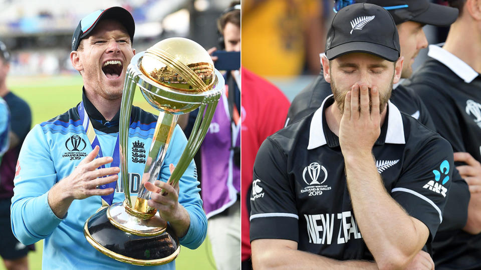 Ecstasy for England, heartbreak for New Zealand . 