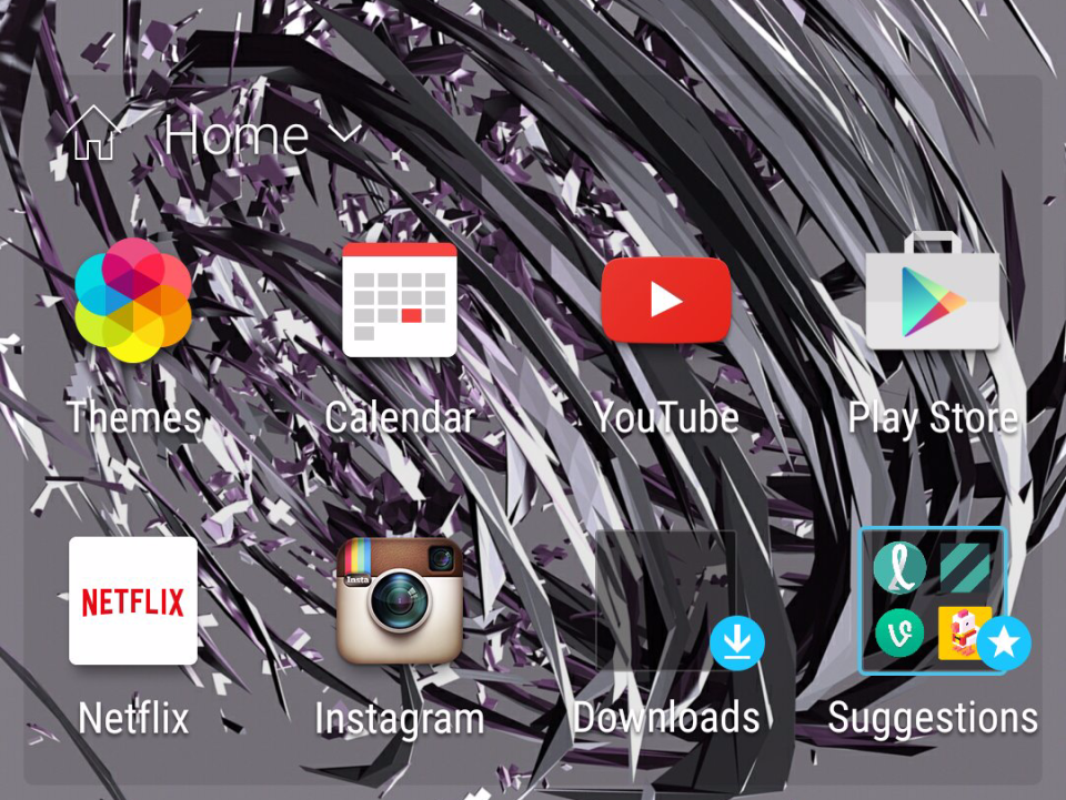 htc one m9 home screen