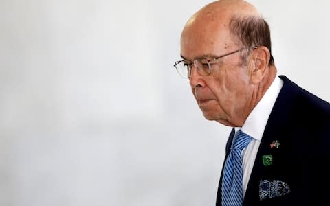 US Commerce Secretary Wilbur Ross - Credit: &nbsp;Adriano Machado/&nbsp;REUTERS