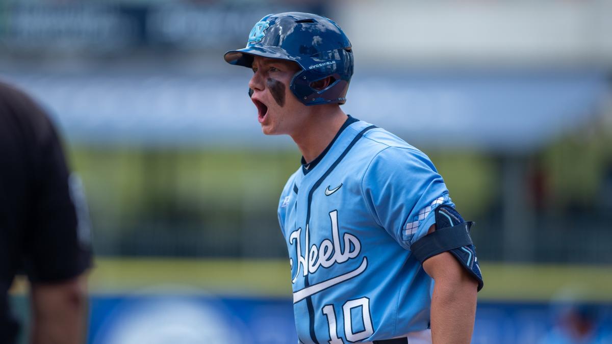 blue north carolina baseball jersey