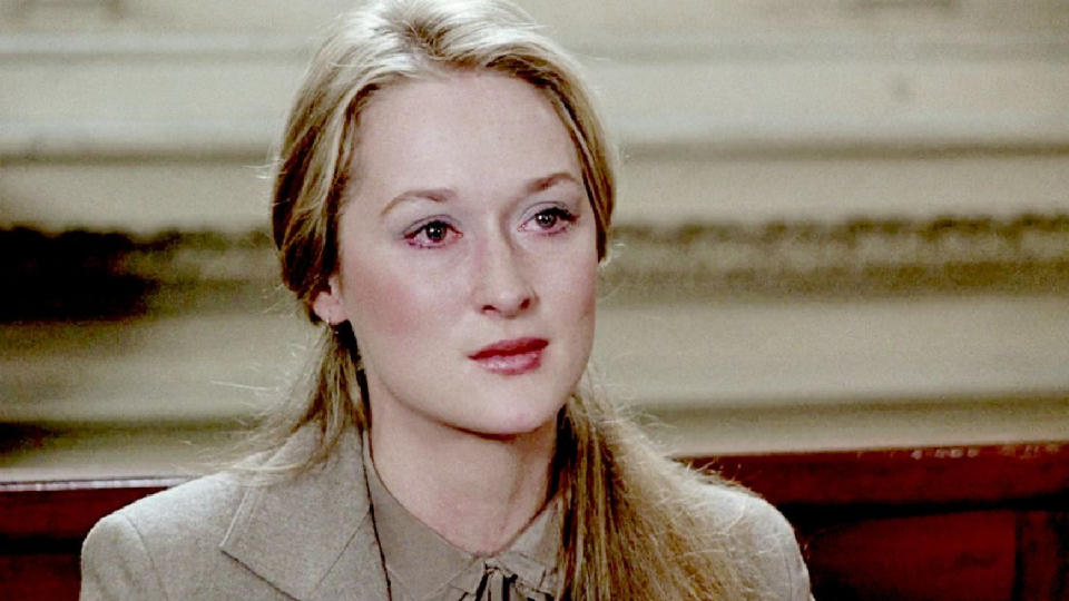 Meryl Streep in Kramer vs Kramer.