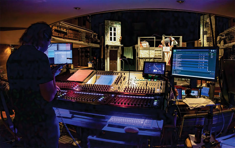 Behind the scenes of the Royal Academy of Dramatic Art’s production of Sweeney Todd.