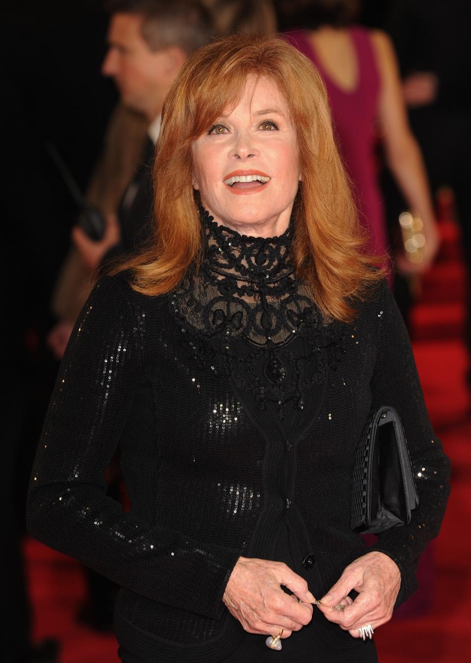 LONDON, ENGLAND - OCTOBER 23: Stephanie Powers attends the Royal World Premiere of 'Skyfall' at the Royal Albert Hall on October 23, 2012 in London, England. (Photo by Eamonn McCormack/Getty Images)