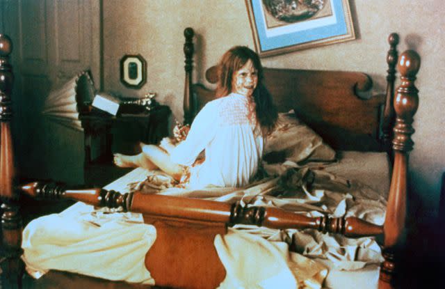 <p>Everett </p> Linda Blair in 'The Exorcist'