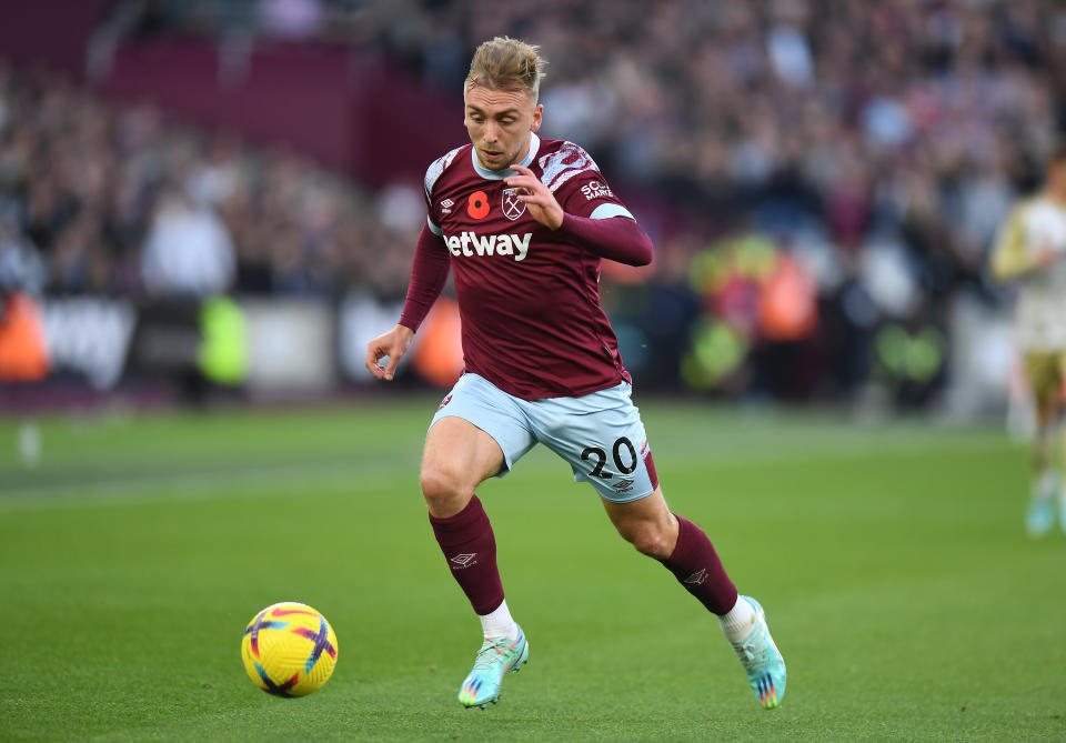 Jarrod Bowen。(Photo by Tony Marshall/Getty Images)