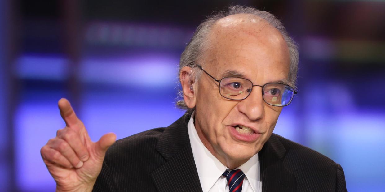 Jeremy Siegel, Russell E. Palmer Professor of Finance at the Wharton School of the University of Pennsylvania in Philadelphia, on an interview on December 30, 2014.