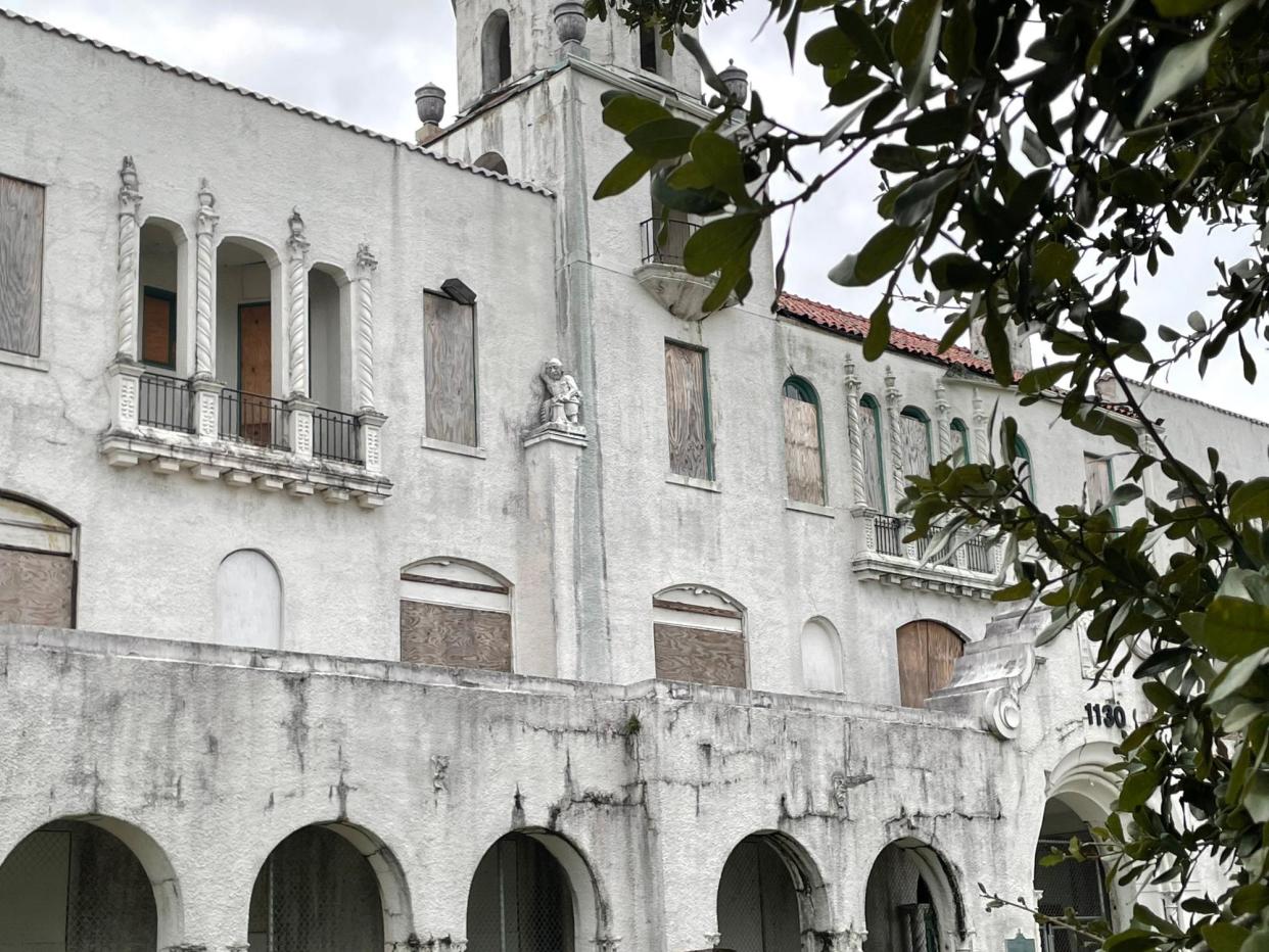 <span>The Hope Haven-Madonna Manor orphanage complex is one of the most infamous sites linked to the decades-old New Orleans Catholic church clerical abuse crisis.</span><span>Photograph: Jason Berry</span>